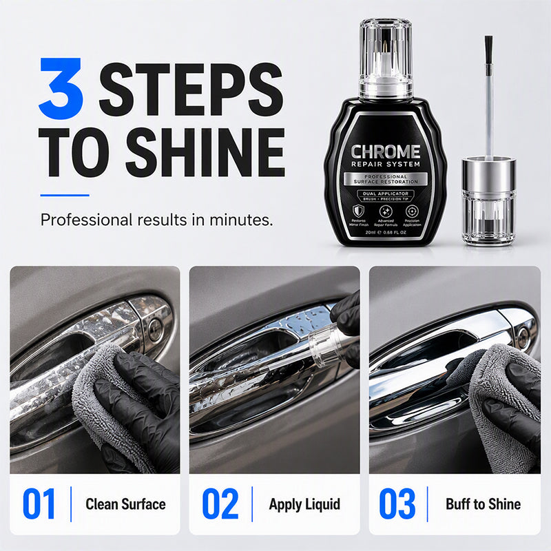 🔥Buy 1 Get 1 Free🔥🥇Chrome Repair Pen Precision Touch-Up for Chrome-Finish Surfaces