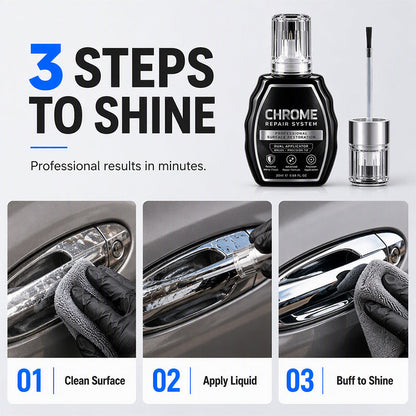 🔥Buy 1 Get 1 Free🔥🥇Chrome Repair Pen Precision Touch-Up for Chrome-Finish Surfaces