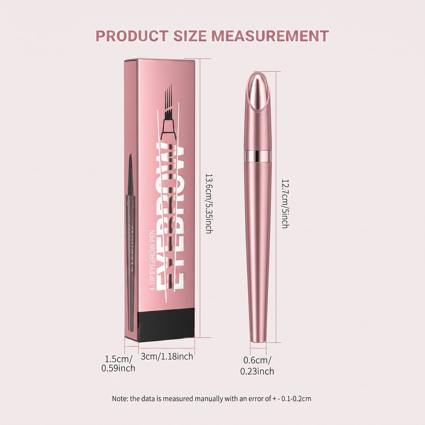 Four-Prong Eyebrow Pencil