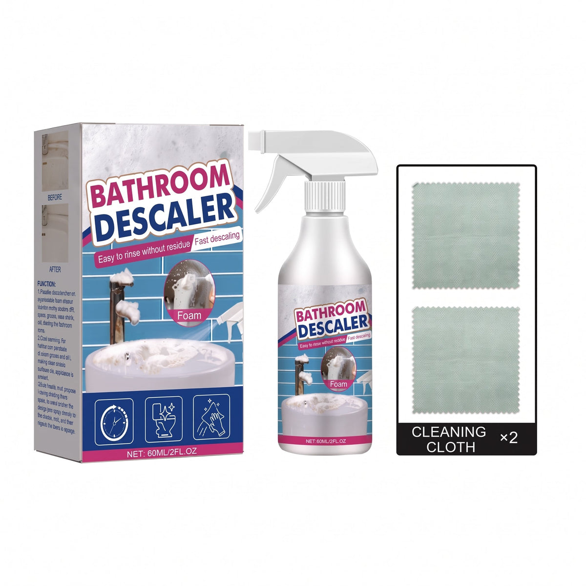 🔥Limited-time 50% off - Bathroom Cleaner