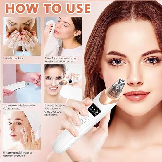 ✨Powerful Blackhead Removal Machine – Skin Care & Pore Cleaner