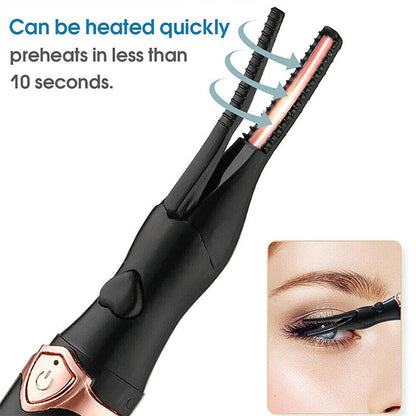 🎉50% OFF🔥Heated Eyelash Curler for Long-lasting Natural Curling✨