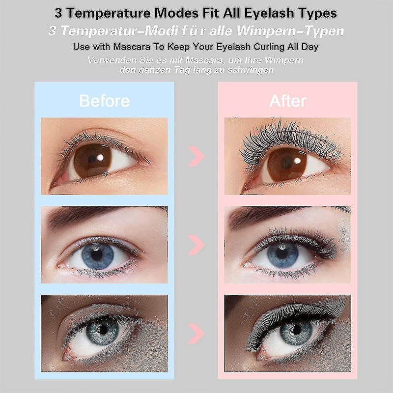 🎉50% OFF🔥Heated Eyelash Curler for Long-lasting Natural Curling✨