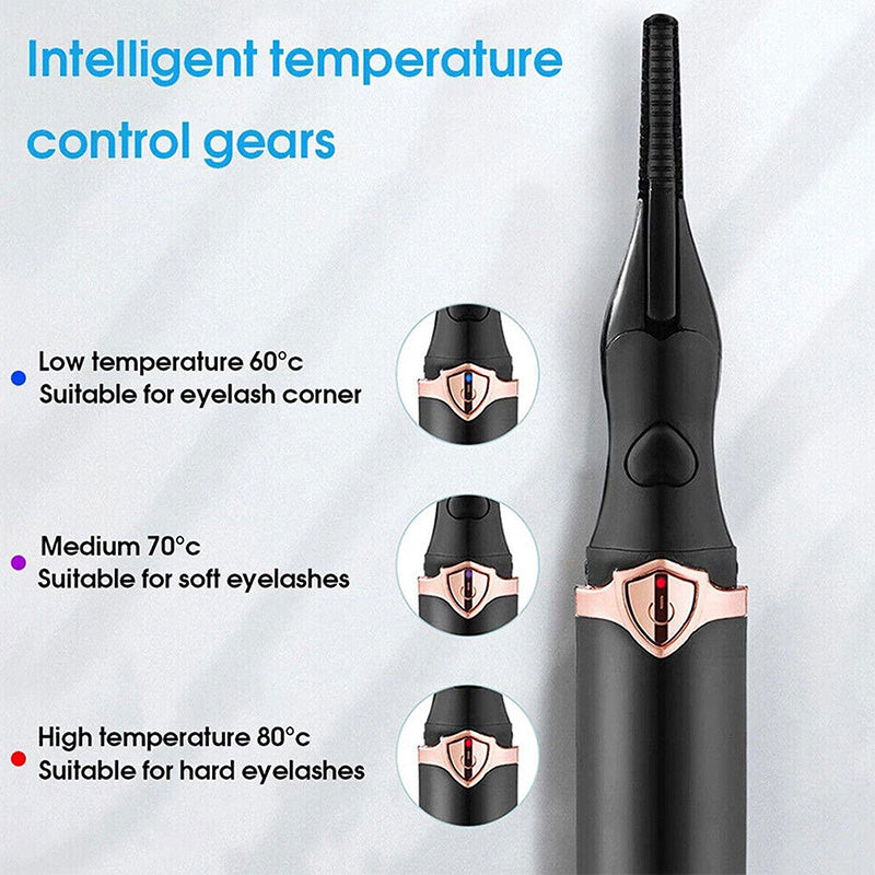 🎉50% OFF🔥Heated Eyelash Curler for Long-lasting Natural Curling✨