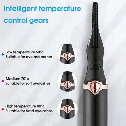 🎉50% OFF🔥Heated Eyelash Curler for Long-lasting Natural Curling✨