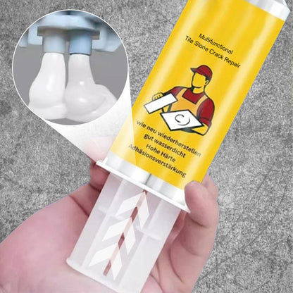 🔥BUY 1 GET 1 FREE🔥All In One Tile & Stone Repair Kit – DIY Crack Chip Scratch Repair with Color Matching Paste