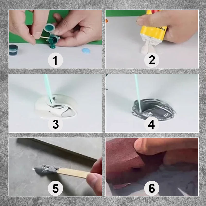 🔥BUY 1 GET 1 FREE🔥All In One Tile & Stone Repair Kit – DIY Crack Chip Scratch Repair with Color Matching Paste