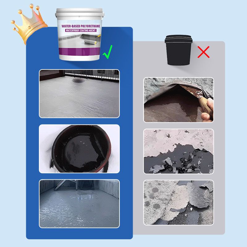 🔥Hot Sale🔥Water-based Polyurethane Waterproof Coating Agent for Roof and Floor