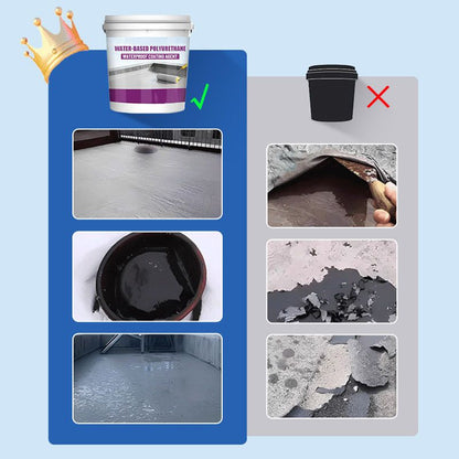 🔥Hot Sale🔥Water-based Polyurethane Waterproof Coating Agent for Roof and Floor