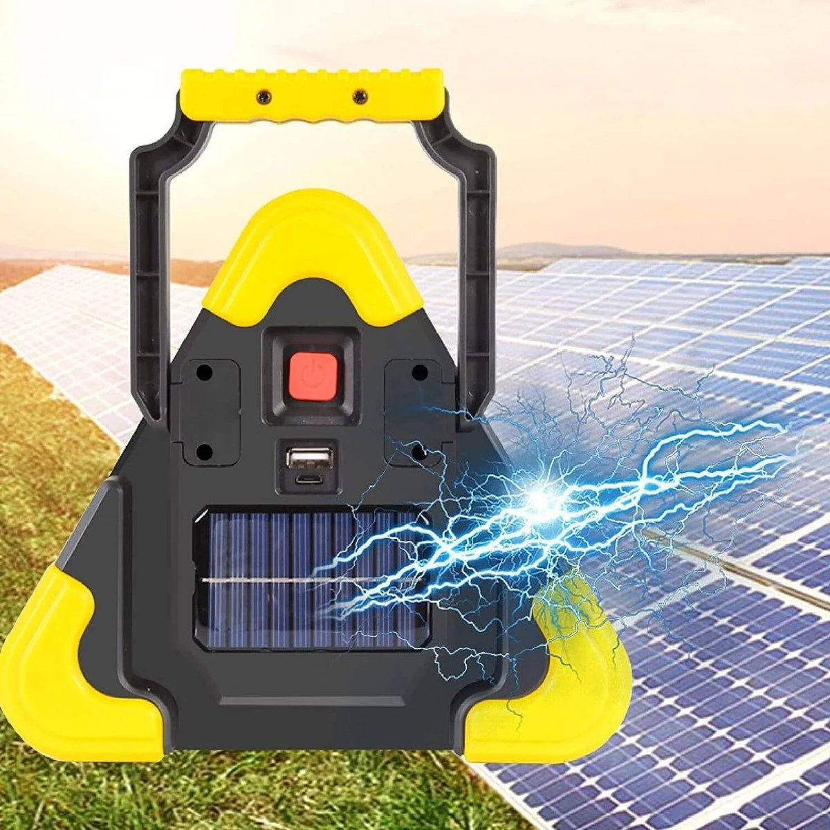 🚗Huge Sale - 50% Off 🆘3-in-1 Solar Emergency Roadside Warning Triangle✨