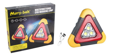 🚗Huge Sale - 50% Off 🆘3-in-1 Solar Emergency Roadside Warning Triangle✨