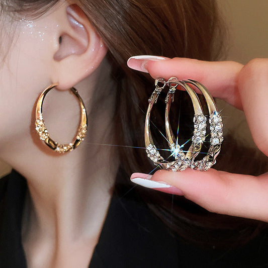 🔥🔥Buy 2 Get 1 Free 🔥Even better value bundles are available🔥Circle Earrings with Zirconia