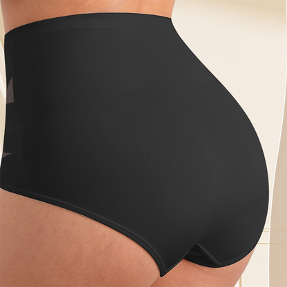 🌸✨Plus-Size High-Waist Cross Tummy Control Panties