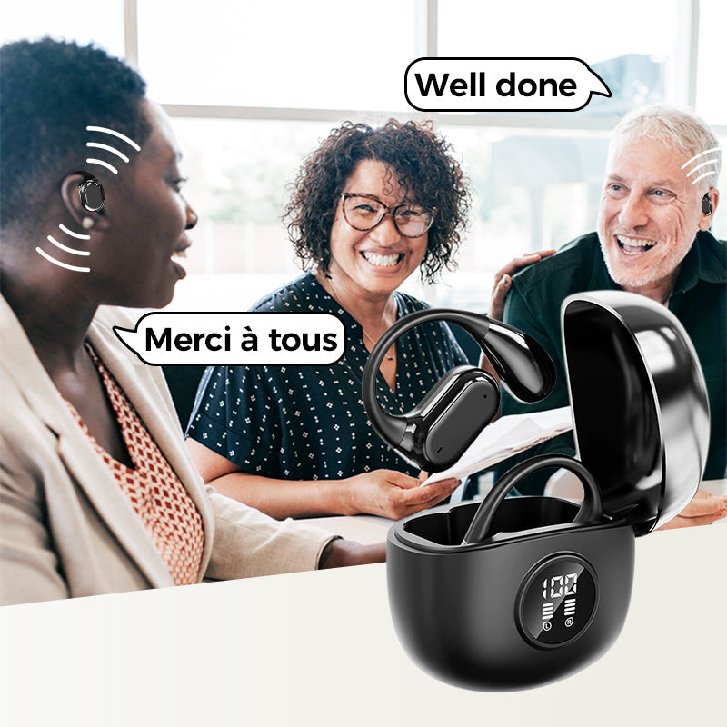 ⏰LAST DAY 💎#1 Best Seller🏆AI Translation Wireless OWS Bluetooth5.4 Earphones (Fit iOS & Android)