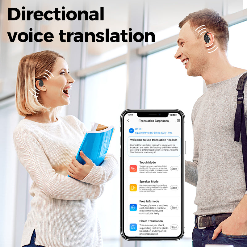 ⏰LAST DAY 💎#1 Best Seller🏆AI Translation Wireless OWS Bluetooth5.4 Earphones (Fit iOS & Android)