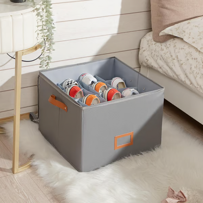 👟✨ 50% KORTING! Compacte Schoenenbox Voor 16 Paar – Stofvrij, Verstelbaar En Ruimtebesparend