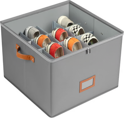 👟✨ 50% KORTING! Compacte Schoenenbox Voor 16 Paar – Stofvrij, Verstelbaar En Ruimtebesparend
