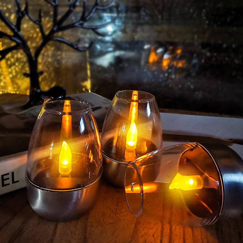 🕯️ COMPRA 2, OTTIENI 1 GRATIS! ☀️ 6 Candele Solari LED – Effetto Tremolante, IP65 & Sensore Crepuscolare per Giardino, Feste e Campeggio 🏕️