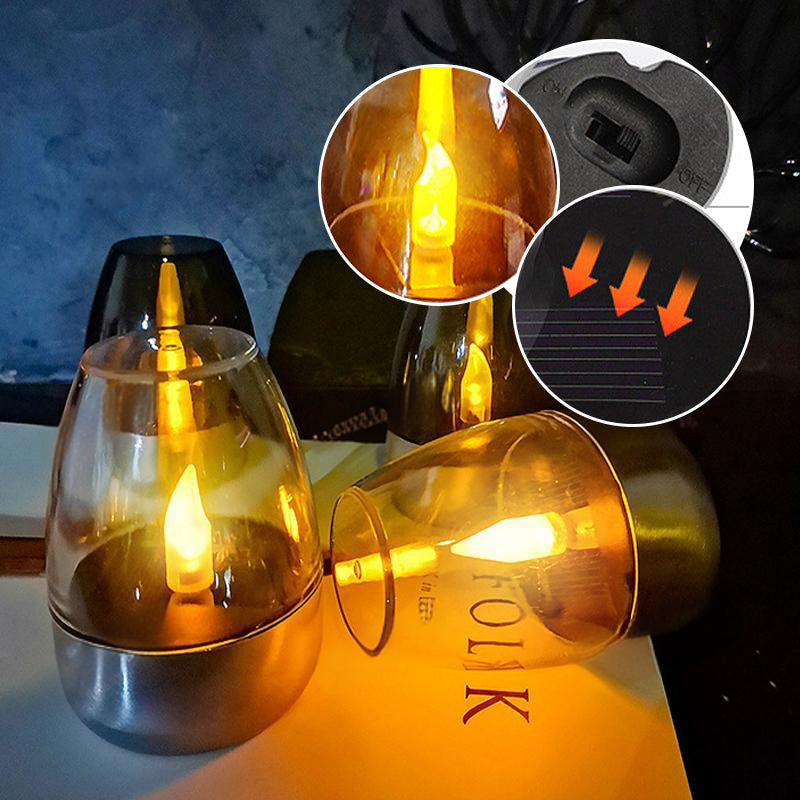 🕯️ COMPRA 2, OTTIENI 1 GRATIS! ☀️ 6 Candele Solari LED – Effetto Tremolante, IP65 & Sensore Crepuscolare per Giardino, Feste e Campeggio 🏕️