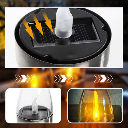 🕯️ COMPRA 2, OTTIENI 1 GRATIS! ☀️ 6 Candele Solari LED – Effetto Tremolante, IP65 & Sensore Crepuscolare per Giardino, Feste e Campeggio 🏕️