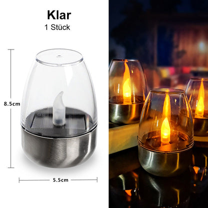 🕯️ COMPRA 2, OTTIENI 1 GRATIS! ☀️ 6 Candele Solari LED – Effetto Tremolante, IP65 & Sensore Crepuscolare per Giardino, Feste e Campeggio 🏕️