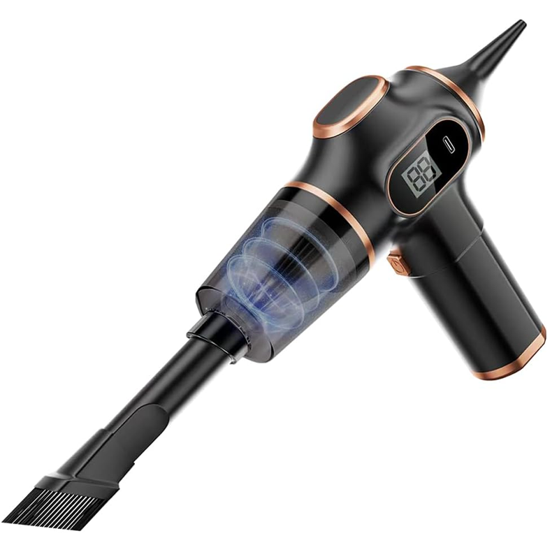 ⏳Time-Limited Special⏰4 in 1 High Power Cordless Car Vacuum Cleaner – Strong Suction, Long Battery Life & Versatile Attachments 🍃
