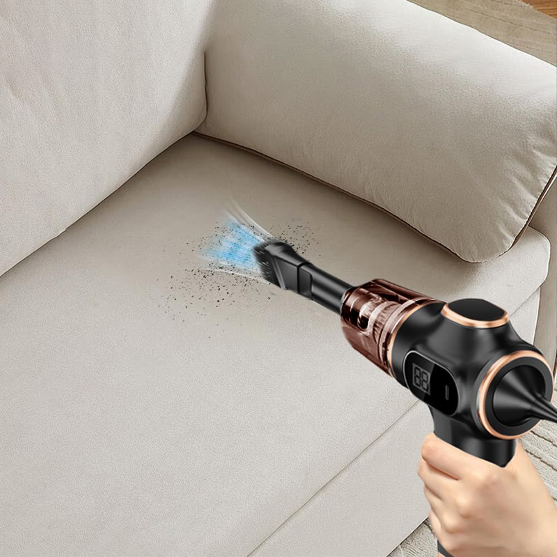⏳Time-Limited Special⏰4 in 1 High Power Cordless Car Vacuum Cleaner – Strong Suction, Long Battery Life & Versatile Attachments 🍃