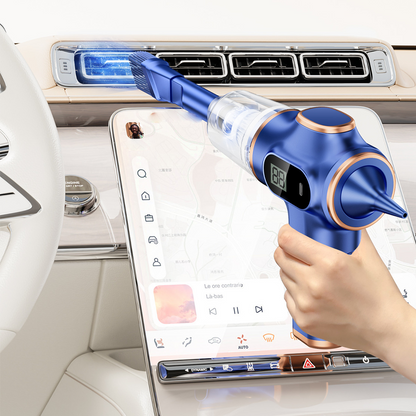 ⏳Time-Limited Special⏰4 in 1 High Power Cordless Car Vacuum Cleaner – Strong Suction, Long Battery Life & Versatile Attachments 🍃
