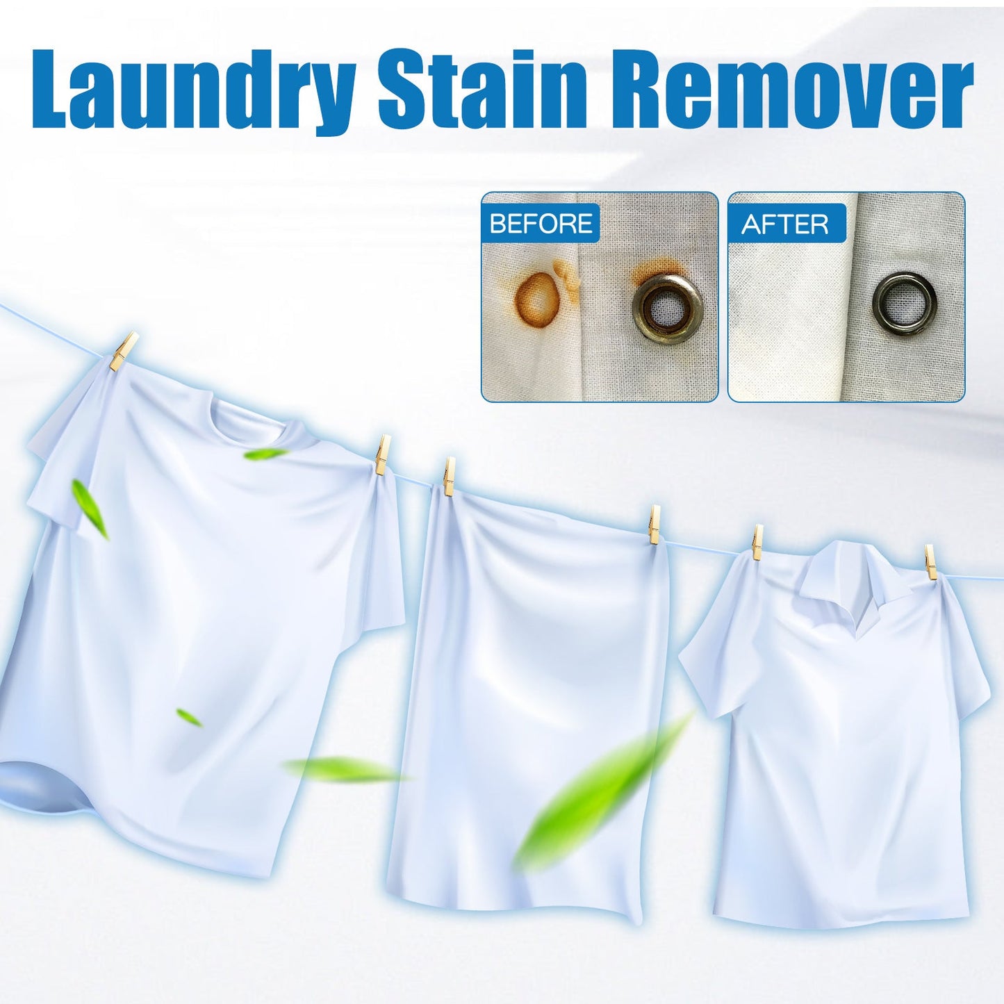 💘Valentine's Offer: 50% Off!🧺 Powerful Laundry Stain Remover – Fast & Gentle on Fabrics!