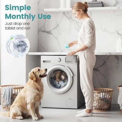 🔥Buy one get one free for a limited time🔥Deep Clean washing machine freshener tablets
