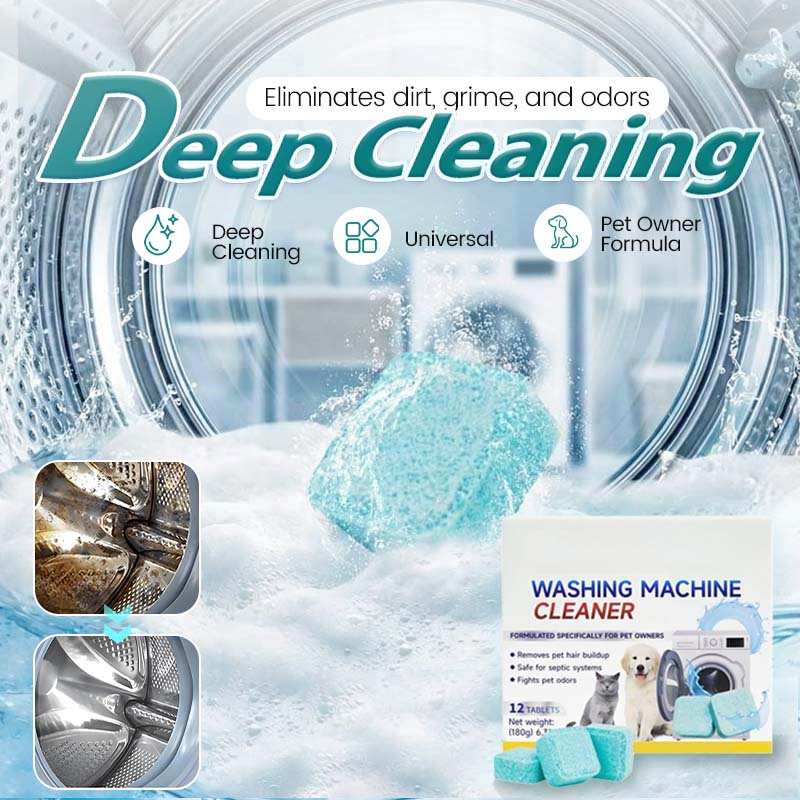 🔥Buy one get one free for a limited time🔥Deep Clean washing machine freshener tablets