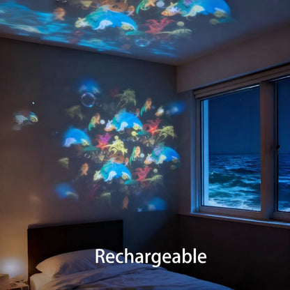 🔥LAST DAY 50% OFF🔥Dynamic Rotating LED Projector Light