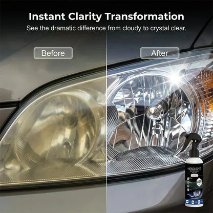 🚗 BUY 2, GET 1 FREE! 💡 Professional Car Headlight Restoration Kit – Eliminates Yellowing, Restores Clarity & Easy Application ✨