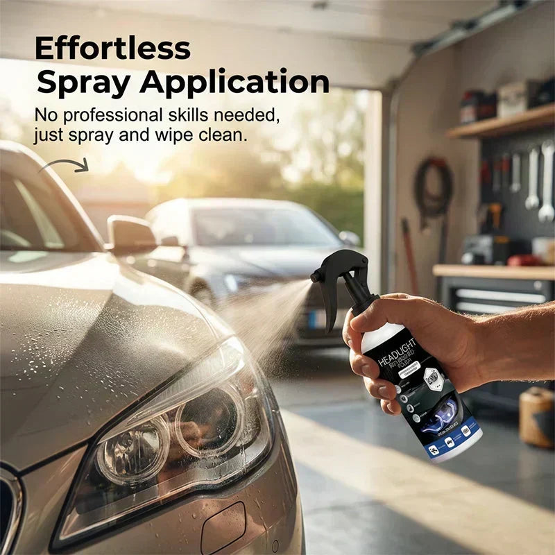 🚗 BUY 2, GET 1 FREE! 💡 Professional Car Headlight Restoration Kit – Eliminates Yellowing, Restores Clarity & Easy Application ✨