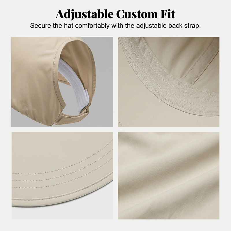 Women's wide-brim sun hat – UV protection, quick-drying fabric, and breathable comfort