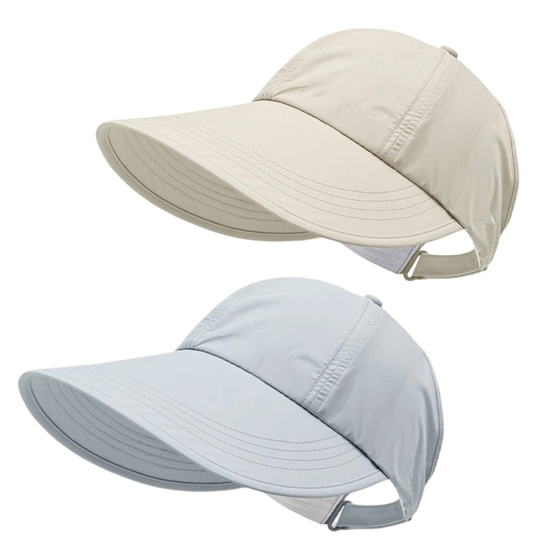 Women's wide-brim sun hat – UV protection, quick-drying fabric, and breathable comfort