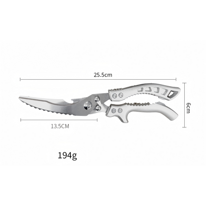 Heavy-Duty Multi-Functional Kitchen Shears – Cuts Like a Beast! 🔪💪