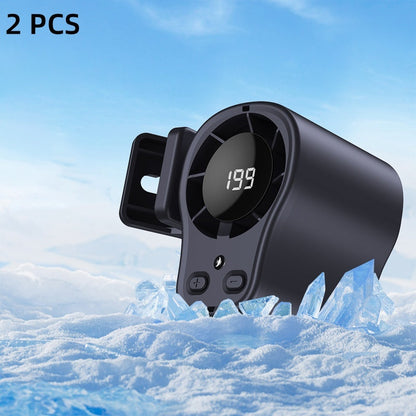 🚗💨 50% OFF – Portable LED Car Fan | Quiet, Powerful & Instant Cooling for On the Go ✨