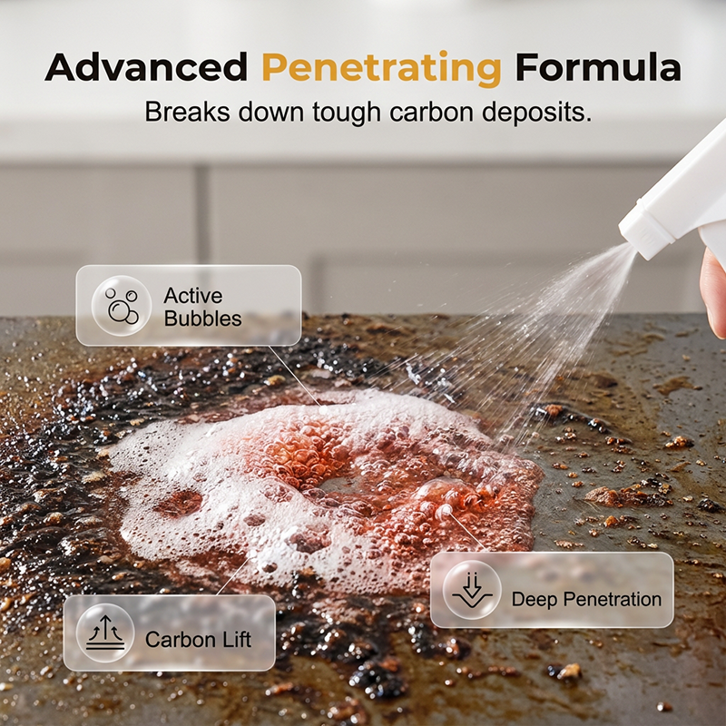 Buy one get one free🔥 Powerful Grease Remover Spray for Kitchen Stovetop & Vent Hood