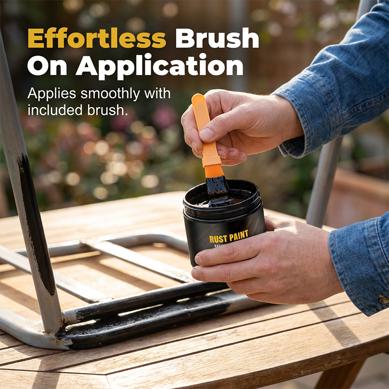 🔥🔥Buy 2 Get 1 Free 🎉Free brush for a limited time🎉Water-Based Metallic Paint Rust Converter