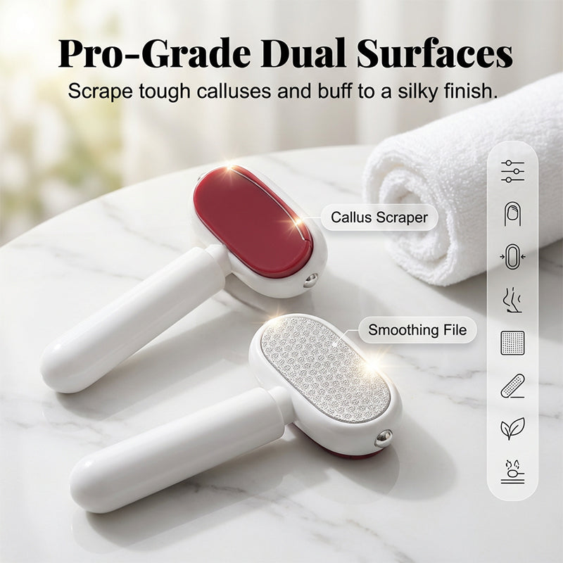 ✨📢LAST DAY SALE🔥Double-Sided Foot Scraper for Callus Removal