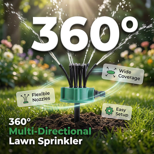 💞50K+ SOLD!🌸Precision Irrigation Sprinkler–360° multi‑directional, custom spray patterns🌱