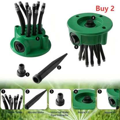 💞50K+ SOLD!🌸Precision Irrigation Sprinkler–360° multi‑directional, custom spray patterns🌱