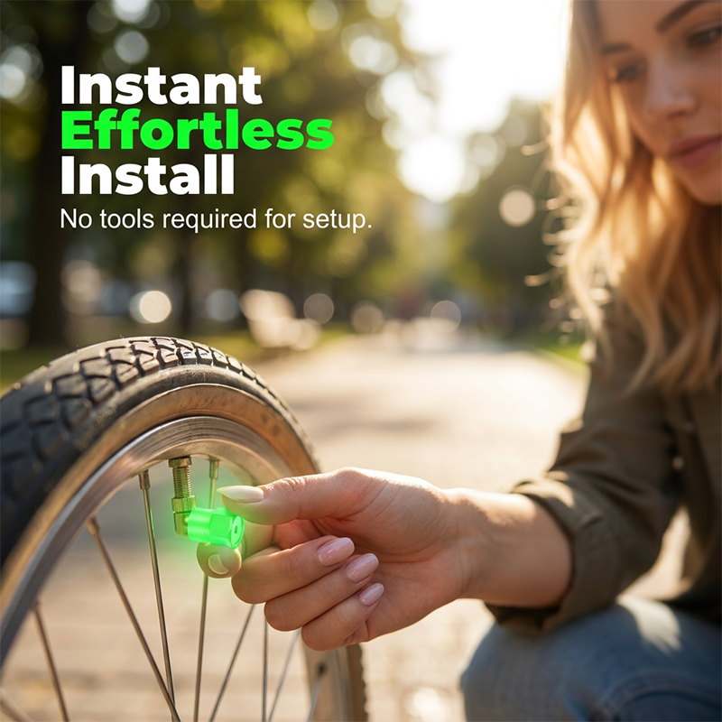 📢📢50% OFF!! ⏰Universal glowing tire valve caps