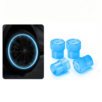 📢📢50% OFF!! ⏰Universal glowing tire valve caps