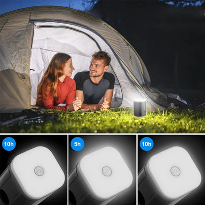 🏕️ Rechargeable Camping Air Pump – LED Light, Fast Inflation, Compact – Cash on Delivery 🔋