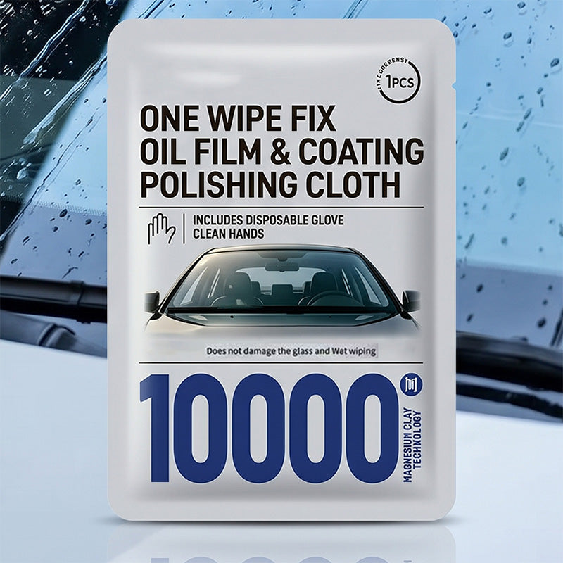 🔥HOT SALE 50%OFF🔥Car Glass Oil Film Removal Wipes