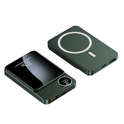 🔋✨Professional Magnetic Charger for Travelers & Professionals 🧲| 22.5W Wired & 15W Wireless | 10,000 mAh | Fast Delivery💥