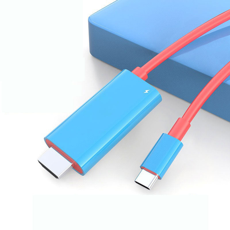 📱➡️🖥️ 50% DISCOUNT! Stop squinting! This 2m USB-C HDMI cable with PD turns your Switch, tablet or phone into a real console - play and charge together, without lag!