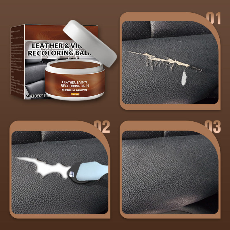 🥳2026 HOT SALE🥳💞50K+ SOLD!🛋️✨ Leather Repair Paste – Fills scratches & scuffs, restores texture. Available in multiple colours. Save your favourite sofa! 💺🛡️